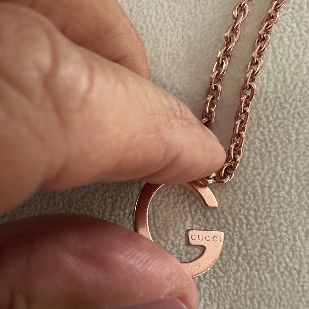 Gucci "G" Necklace